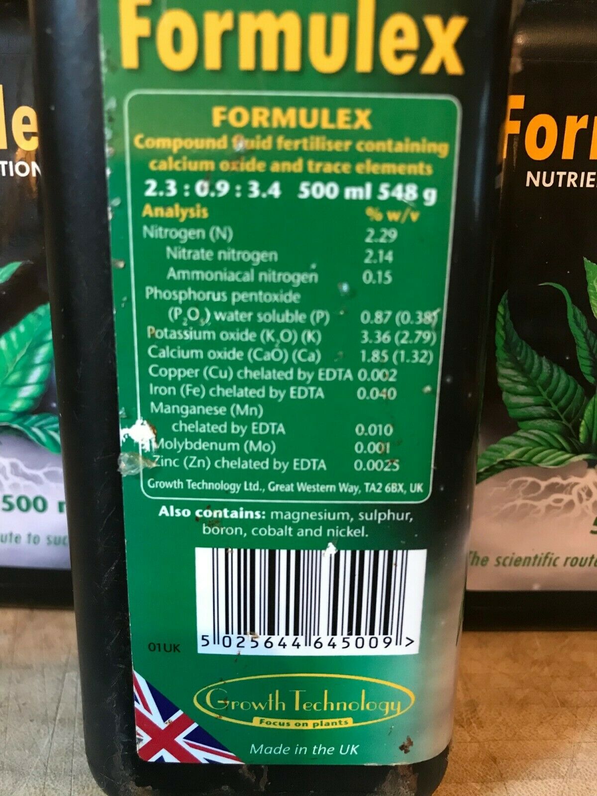 Formulex 500Ml | Liquid Plant Food | Hydroponic | Same Day Dispatch