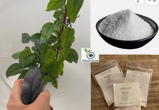 Gibberellic Acid 90% | Water Soluble | Instructions | Plant Growth | Seeds
