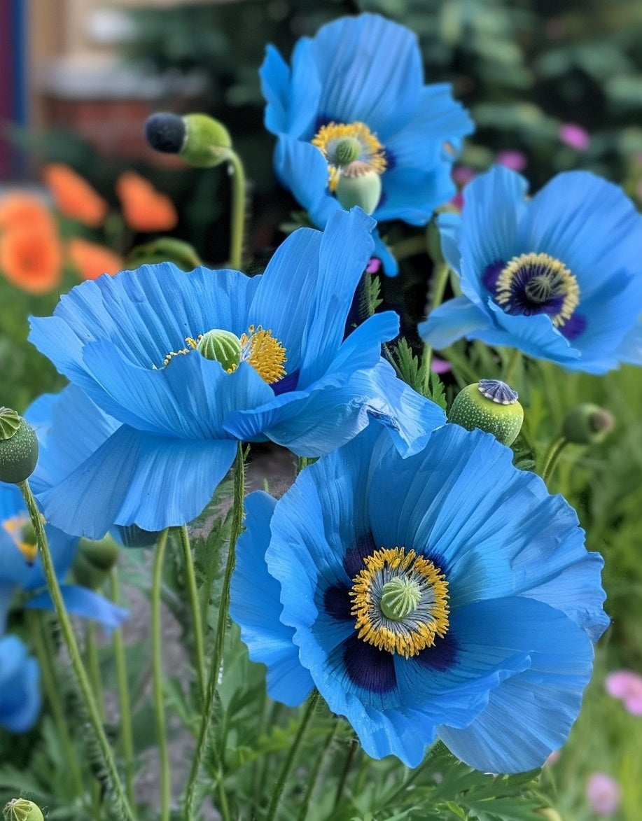 Himalayan Blue Poppy | Meconopsis Betonicifolia | 100+ seeds